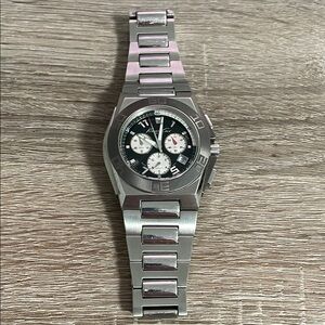 Swiss Kenneth Cole Stainless Steel/ titanium Chronograph Watch